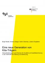 Cover-Bild Eine neue Generation von Kita-Trägern