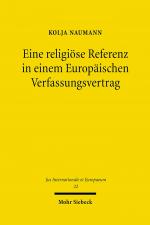 Cover-Bild Eine religiöse Referenz in einem Europäischen Verfassungsvertrag