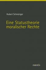 Cover-Bild Eine Statustheorie moralischer Rechte