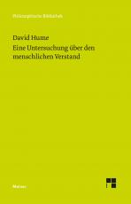 Cover-Bild Eine Untersuchung über den menschlichen Verstand