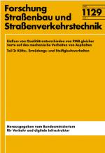 Cover-Bild Einfluss von Qualitätsunterschieden PMB gleicher Sorte auf das mechanische Verhalten von Asphalten