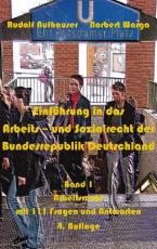 Cover-Bild Einführung in das Arbeits- und Sozialrecht der Bundesrepublik Deutschland