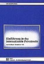 Cover-Bild Einführung in das Internationale Privatrecht, Besonderer Teil