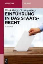 Cover-Bild Einführung in das Staatsrecht