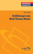 Cover-Bild Einführung in das Werk Thomas Manns