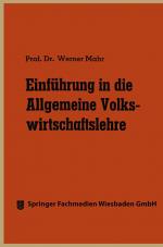 Cover-Bild Einführung in die Allgemeine Volkswirtschaftslehre