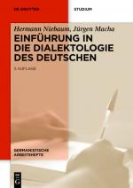 Cover-Bild Einführung in die Dialektologie des Deutschen