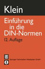 Cover-Bild Einführung in die DIN-Normen