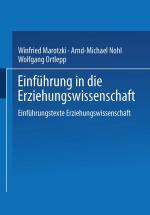 Cover-Bild Einführung in die Erziehungswissenschaft