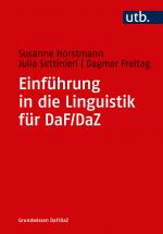 Cover-Bild Einführung in die Linguistik für DaF/DaZ