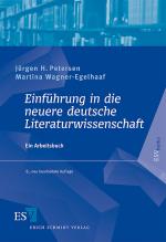 Cover-Bild Einführung in die neuere deutsche Literaturwissenschaft