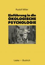 Cover-Bild Einführung in die Ökologische Psychologie