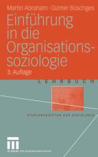 Cover-Bild Einführung in die Organisations-soziologie
