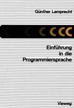 Cover-Bild Einführung in die Programmiersprache C