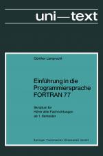 Cover-Bild Einführung in die Programmiersprache FORTRAN 77