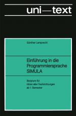 Cover-Bild Einführung in die Programmiersprache SIMULA