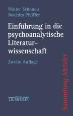 Cover-Bild Einführung in die psychoanalytische Literaturwissenschaft