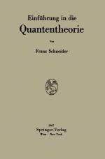 Cover-Bild Einführung in die Quantentheorie