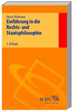 Cover-Bild Einführung in die Rechts- und Staatsphilosophie