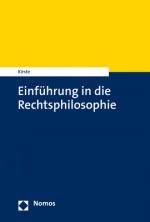 Cover-Bild Einführung in die Rechtsphilosophie