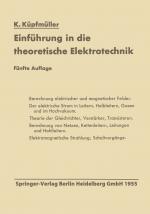 Cover-Bild Einführung in die theoretische Elektrotechnik