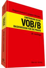 Cover-Bild Einführung in die VOB/B
