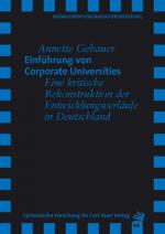 Cover-Bild Einführung von Corporate Universities