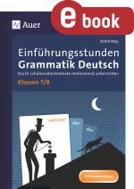 Cover-Bild Einführungsstunden Grammatik Deutsch Klassen 7-8