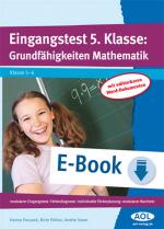 Cover-Bild Eingangstest 5. Kl.: Grundfähigkeiten Mathematik