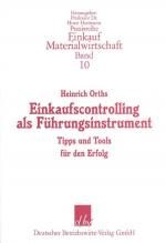 Cover-Bild Einkaufscontrolling als Führungsinstrument.