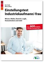 Cover-Bild Einstellungstest Industriekaufmann / Industriekauffrau