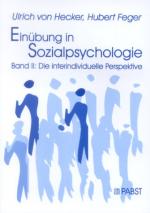 Cover-Bild Einübung in Sozialpsychologie / Einübung in Sozialpsychologie