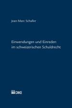 Cover-Bild Einwendungen und Einreden im schweizerischen Schuldrecht