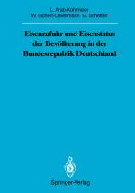 Cover-Bild Eisenzufuhr und Eisenstatus der Bevölkerung in der Bundesrepublik Deutschland