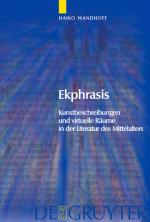 Cover-Bild Ekphrasis