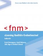 Cover-Bild eLearning Qualitäts-Evaluationstool