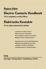 Cover-Bild Elektrische Kontakte / Electric Contacts Handbook