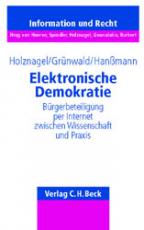 Cover-Bild Elektronische Demokratie