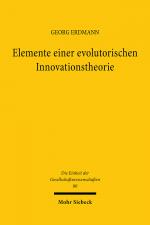 Cover-Bild Elemente einer evolutorischen Innovationstheorie