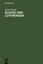 Cover-Bild Elsaß und Lothringen