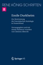 Cover-Bild Emile Durkheim