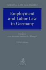 Cover-Bild Employment and Labor Law in Germany