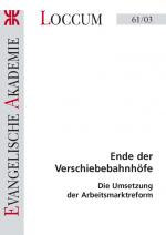 Cover-Bild Ende der Verschiebebahnhöfe