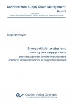 Cover-Bild Energieeffizienzsteigerung entlang der Supply Chain