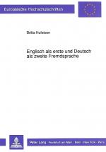 Cover-Bild Englisch als erste und Deutsch als zweite Fremdsprache
