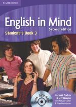 Cover-Bild English in Mind 3. 2nd editon. Student's Book with DVD-ROM, Schülerbuch mit DVD-ROM