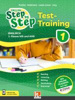 Cover-Bild ENGLISH Step by Step 1 | Test-Training