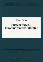 Cover-Bild Entgegnungen - Erzählungen zur Literatur
