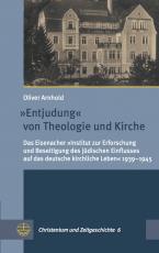 Cover-Bild »Entjudung« von Theologie und Kirche