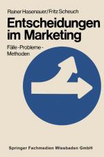 Cover-Bild Entscheidungen im Marketing